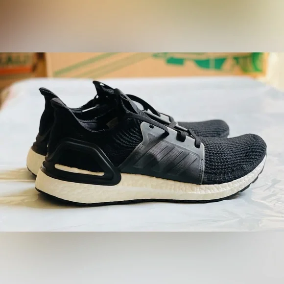 adidas gazelle silver green womens adidas Ultraboost 19 Shoes - Women's - Core Black Five / Solar Orange